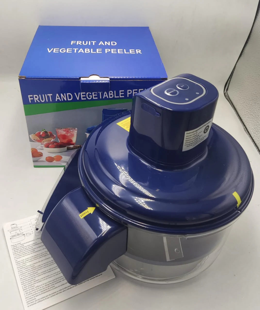 2-in-1 Fruit &amp; Vegetable Peeler Bowl