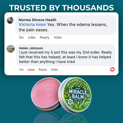 Miracle Balm - Soothing Joint Cream for Back, Hands, Feet and Body